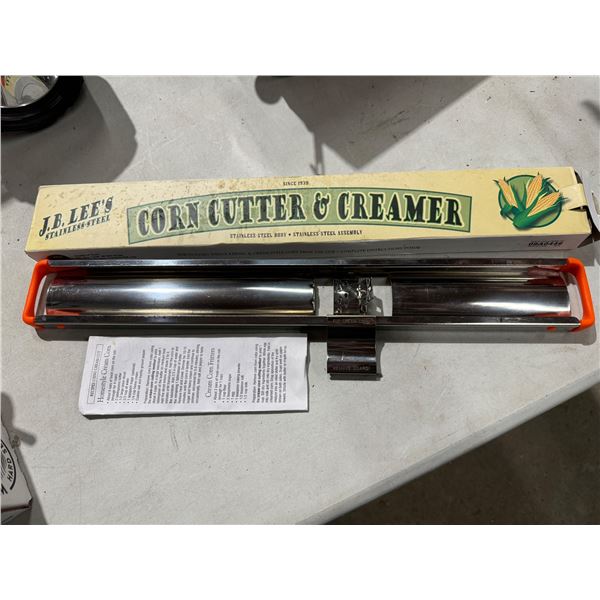 J. B. lees corn cutter, and creamer