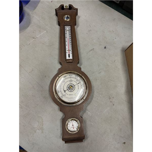 Barometer thermometer