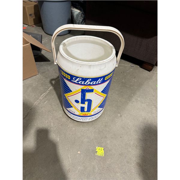 Labatt cooler no lid