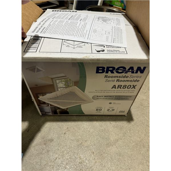 Bathroom, ventilation fan