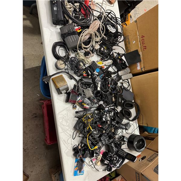 Large lot of electronics and cords