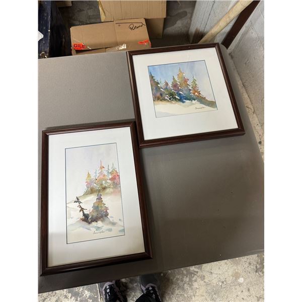 Berrington water colors