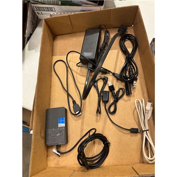 Assortment of electronic cords