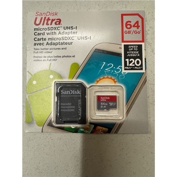 Sandi'sk ultra 64 GB