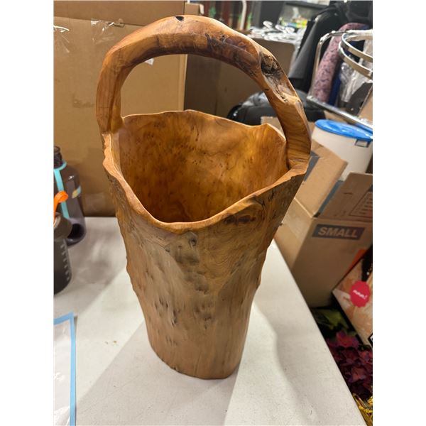 Burl Wood basket