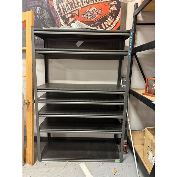 Shelf unit 40" x 18 1/4" 6 feet tall two piece