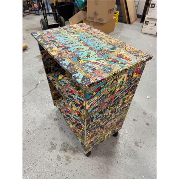 Rolling cart 24" x 16" x 29 1/2 tall