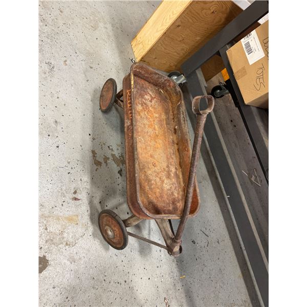 Vintage radio flyer wagon