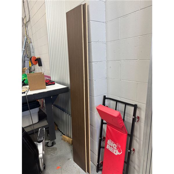 3 wood shelves/boards 78 1/4 long 11 inches wide three-quarter inch thick