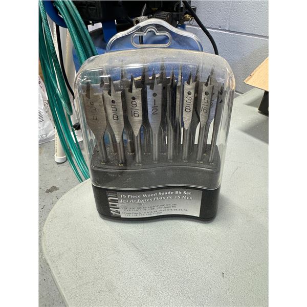 wood spade bit set