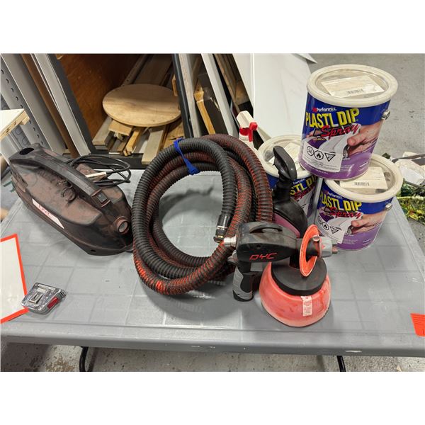 Plastidip spray gun and product