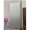 Image 1 : Galvanized metal 4 Sheets 38"x1001.5" 2 sheets 38"x a little bit shorter than the others