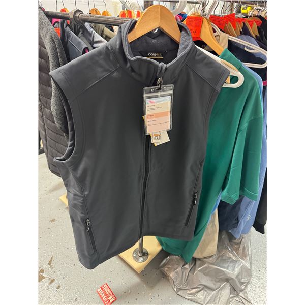 Core 365 men's Cruz two layered fleece vest, medium