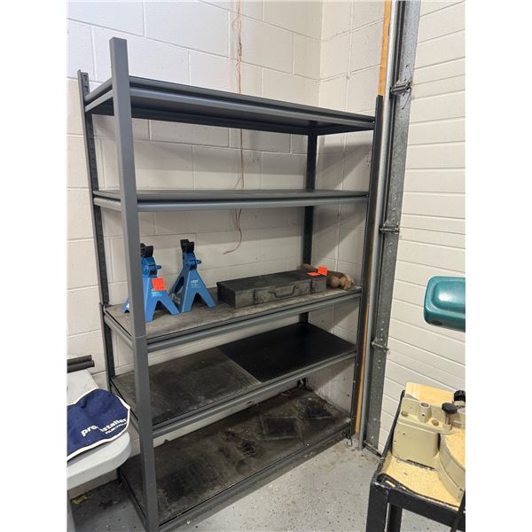 Metal shelf 4ft x18" x6ft