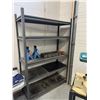 Image 1 : Metal shelf 4ft x18" x6ft