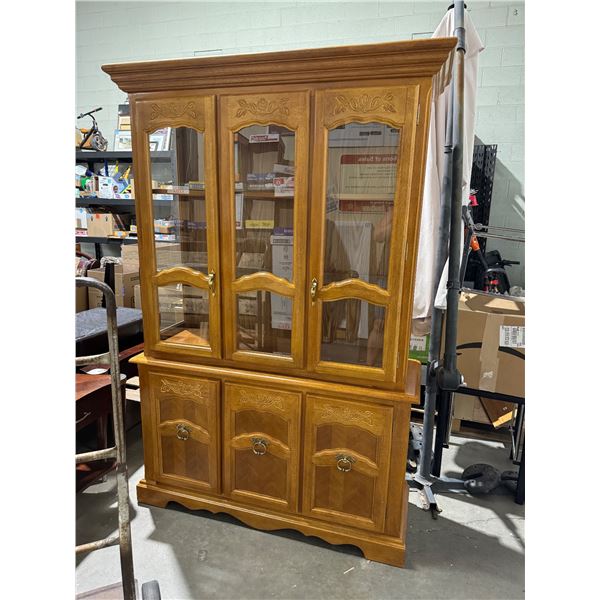 2 piece china cabinet