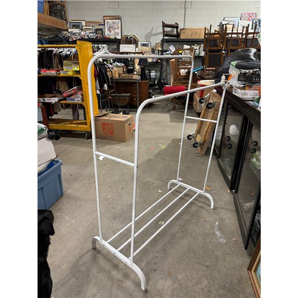 clothing rack needs tightening