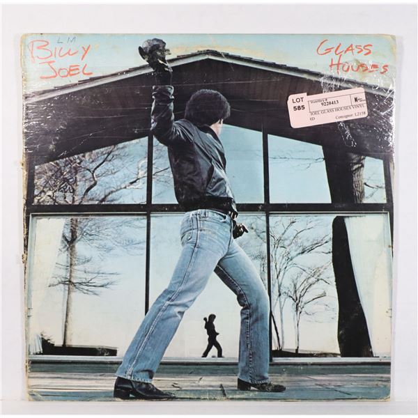 BILLY JOEL GLASS HOUSES VINYL RECORD