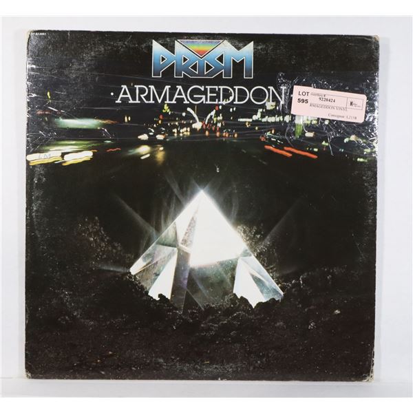 PRISM ARMAGEDDON VINYL RECORD
