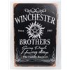 Image 1 : NEW "WINCHESTER SINCE 1983 BROTHERS SAVING PEOPLE