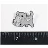 Image 1 : NEW MAMA AND KITTEN LAPEL PIN