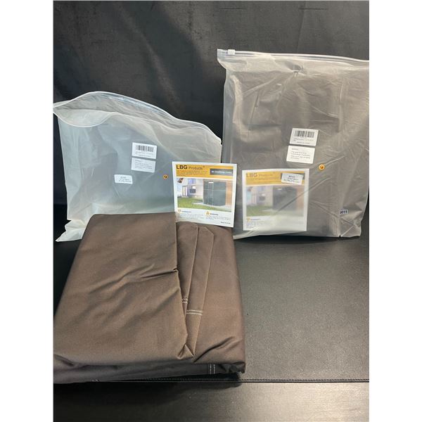 Lot of 2 Air Conditioner/Appliance Cover - Heavy Duty Canvas - 32 x 36 inch - Brand New!