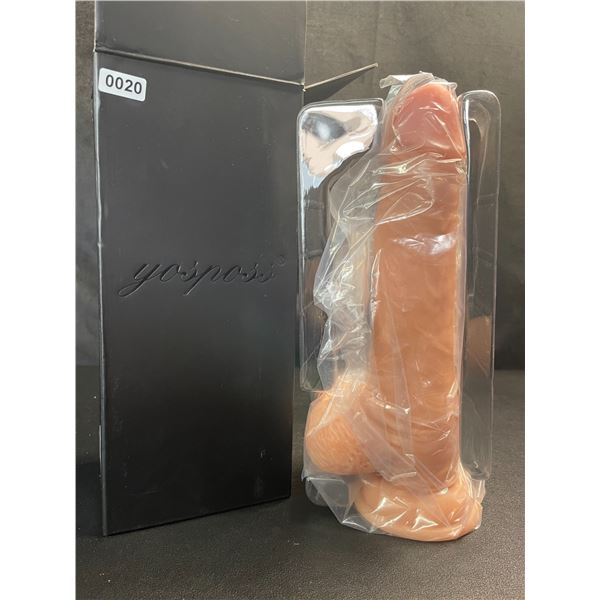 Lot of 1 Silicone "Realistic" Sex Toy - 9 inch - Brand New