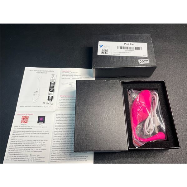 Lot of 2 App Control G-Spot Vibrating Sex Toys for Women - Brand New