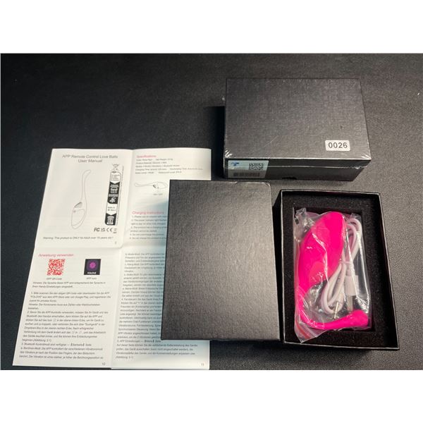 Lot of 2 App Control G-Spot Vibrating Sex Toys for Women - Brand New