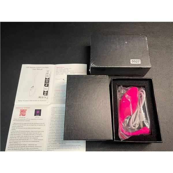 Lot of 2 App Control G-Spot Vibrating Sex Toys for Women - Brand New