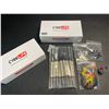 Image 2 : Lot of 2 Boxes of Cyeelife Professional Steel Tip Darts - 12 Darts Per Box - Brand New