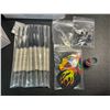 Image 3 : Lot of 2 Boxes of Cyeelife Professional Steel Tip Darts - 12 Darts Per Box - Brand New