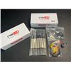 Image 2 : Lot of 2 Boxes of Cyeelife Professional Steel Tip Darts - 12 Darts Per Box - Brand New