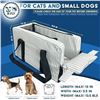 Image 2 : Lot of 1 Console Dog Car Seat for Small Dogs - Dog Booster Car Seat/Carrying Bag - Brand New!