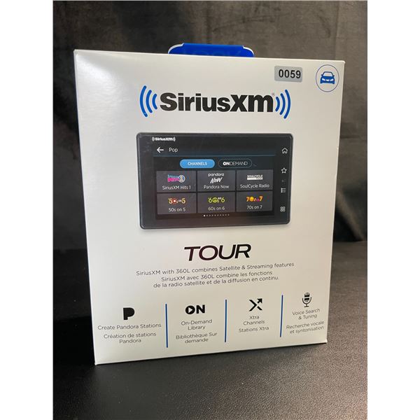 Lot of 1 Sirius XM Tour Dock and Play Radio with 360L - Satellite & Streaming - BRAND NEW!