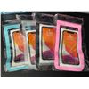 Image 3 : Lot of 4 Multi-Packs of Universal Waterproof Phone Pouches/Cases (fits up to 7.5") - 4 Each/16 Total