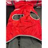 Image 3 : Lot of 3 Waterproof Reflective Raincoats for Dogs - Size 4XL - Red - Brand New!