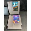 Image 2 : Lot of 2 NES Nintendo Games - Duck Hunt & Tetris - Used