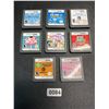 Image 1 : Lot of 8 Assorted Nintendo DS Games - Used