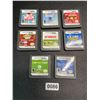 Image 1 : Lot of 8 Assorted Nintendo DS Games - Used