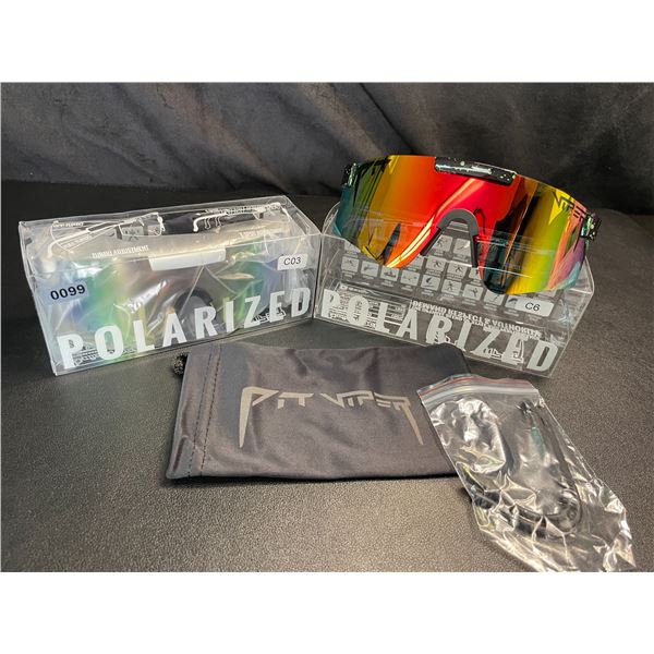 Lot of 2 Pit Viper Polarized Sunglasses - Brand New