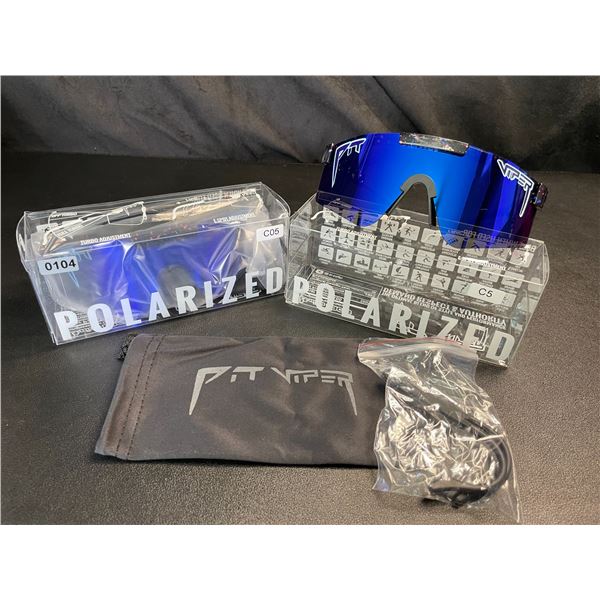 Lot of 2 Pit Viper Polarized Sunglasses - Brand New
