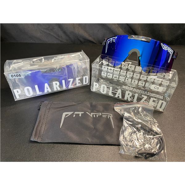 Lot of 2 Pit Viper Polarized Sunglasses - Brand New