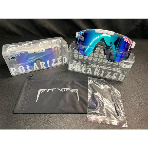 Lot of 2 Pit Viper Polarized Sunglasses - Brand New
