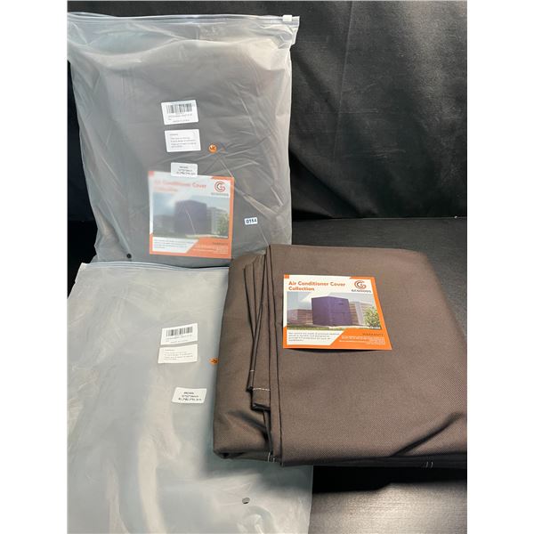 Lot of 2 Air Conditioner/Appliance Cover - Heavy Duty Canvas - 32 x 36 inch - Brand New!