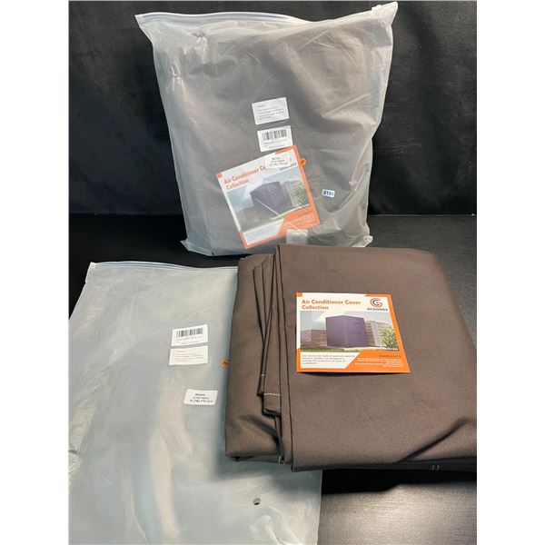Lot of 2 Air Conditioner/Appliance Cover - Heavy Duty Canvas - 32 x 36 inch - Brand New!
