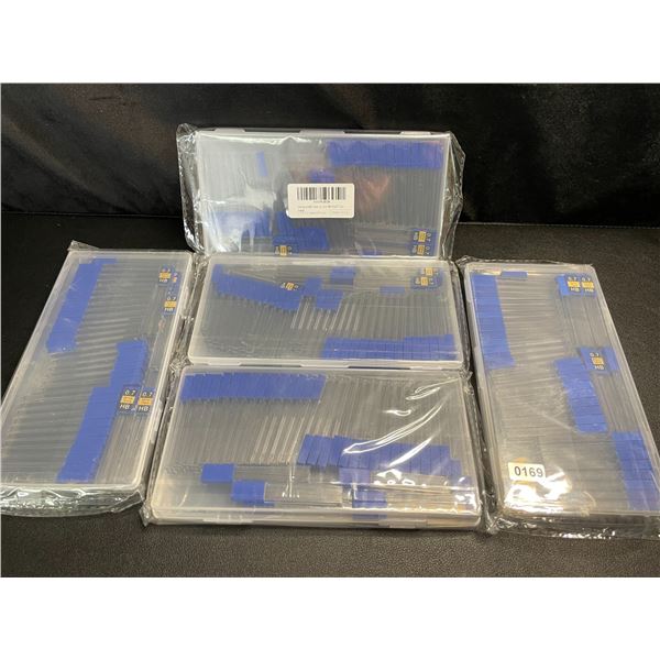 Lot of 5 Boxes Full of Pencil Lead (0.7 Size Lead) 40 Tubes Per Box/480PCs Each - NEW