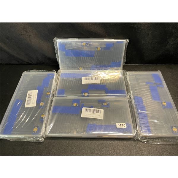 Lot of 5 Boxes Full of Pencil Lead (0.7 Size Lead) 40 Tubes Per Box/480PCs Each - NEW