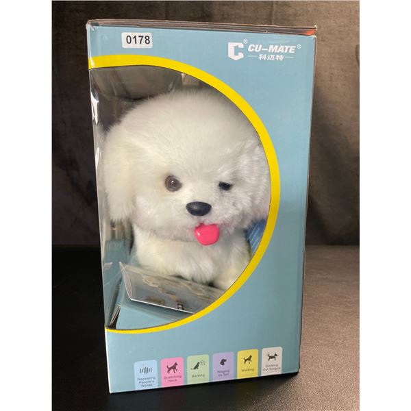 Lot of 1 Cu-Mate PetDog Suimulation Interactive Toy - Realistic Puppy (Walks/Barks/Wags Tail) - NEW!