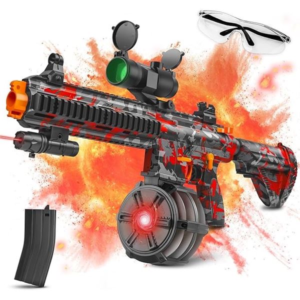 Lot of 1 Yadkel Electric Automatic Gel Ball Blaster Gun - Brand New!